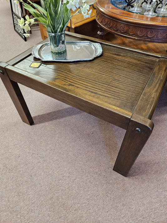 Plank Wood Side Table