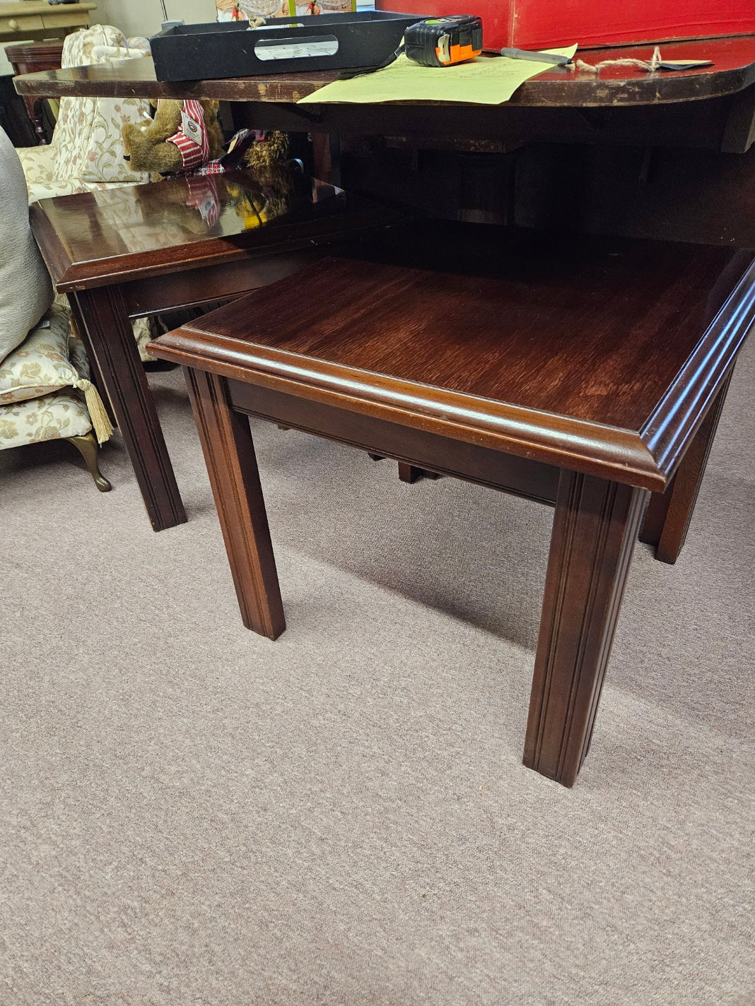 Consignment Table Square End Tables – New Leaf Consignment Plus