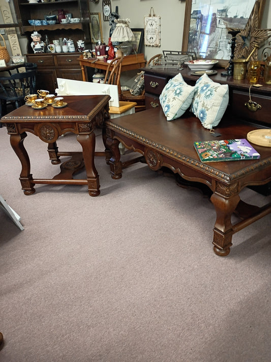 Coffee and End Table Set