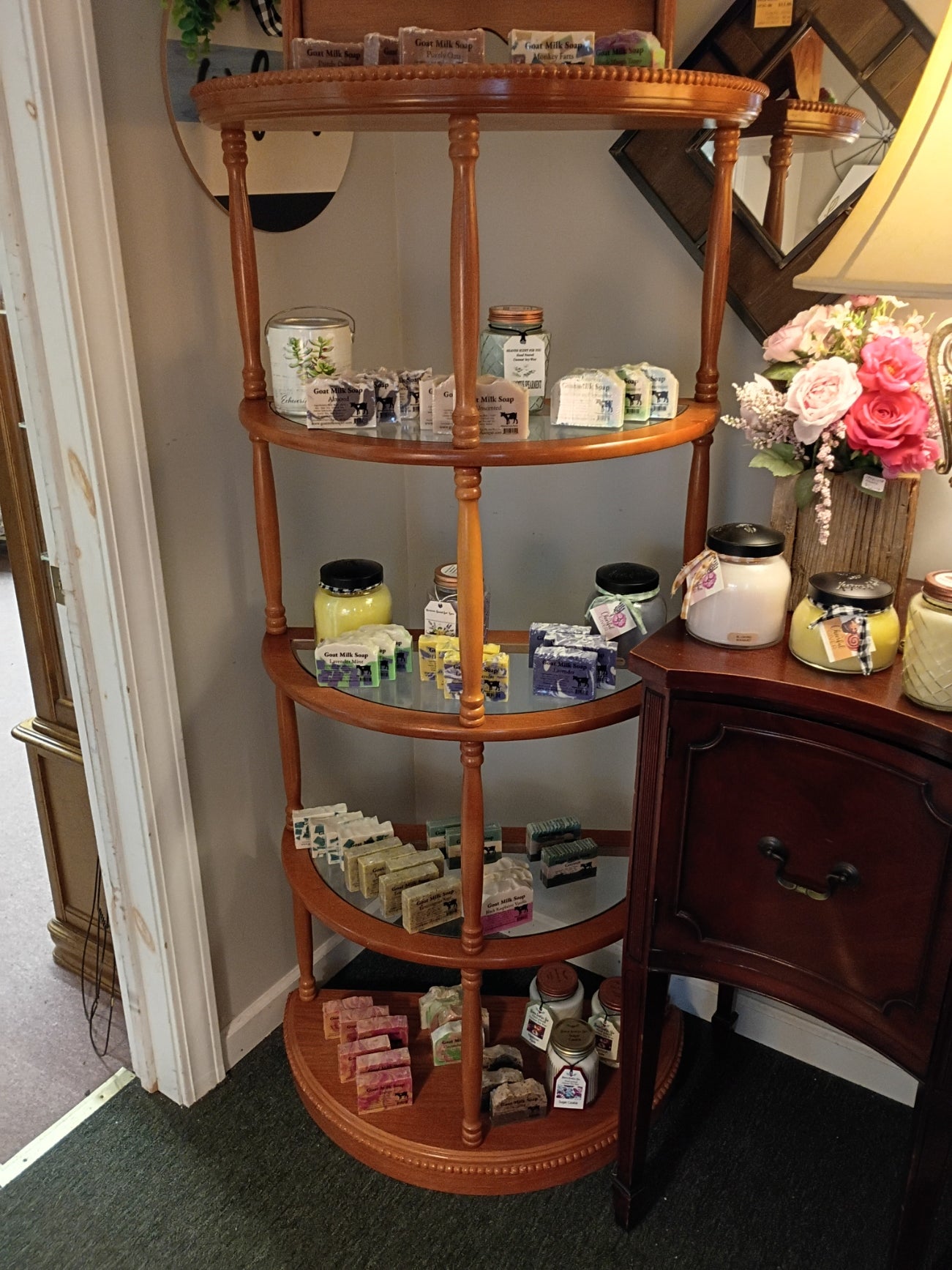 Semi-Circle Display Unit