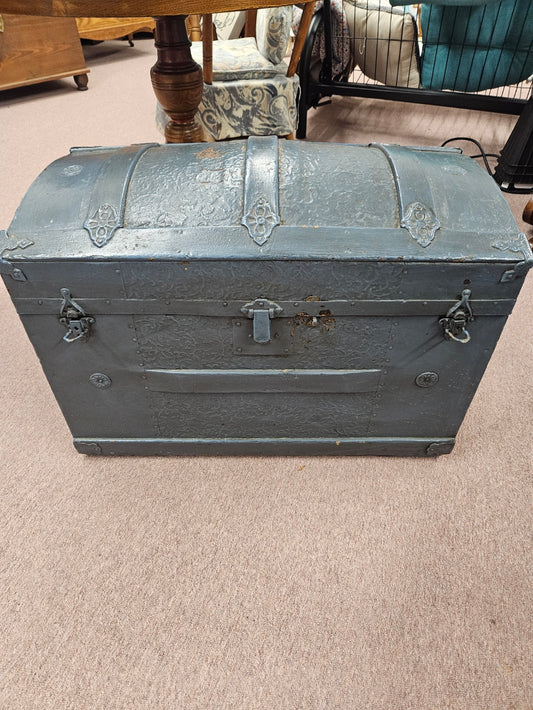 Vintage Painted Trunk