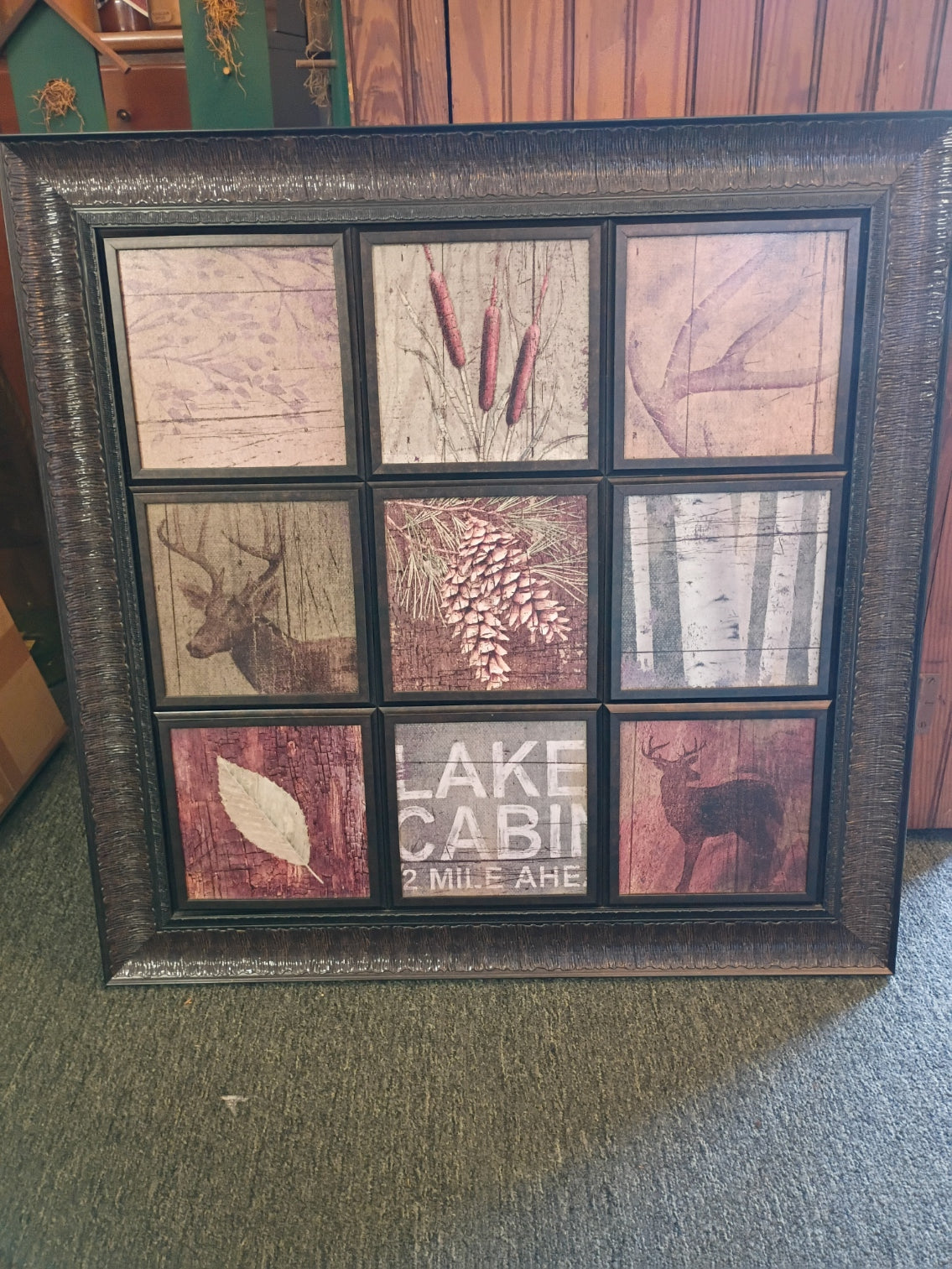 Lake Cabinet Collage