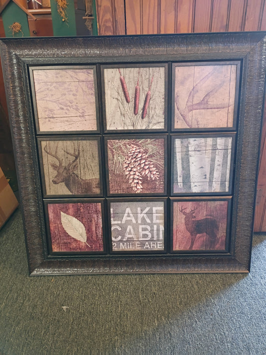Lake Cabinet Collage