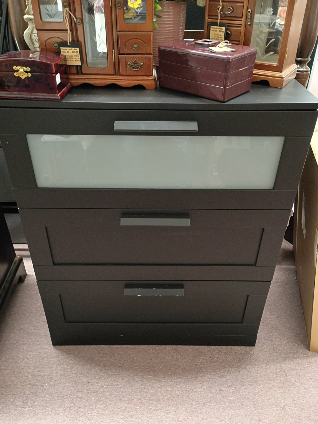 Black Laminate Dresser