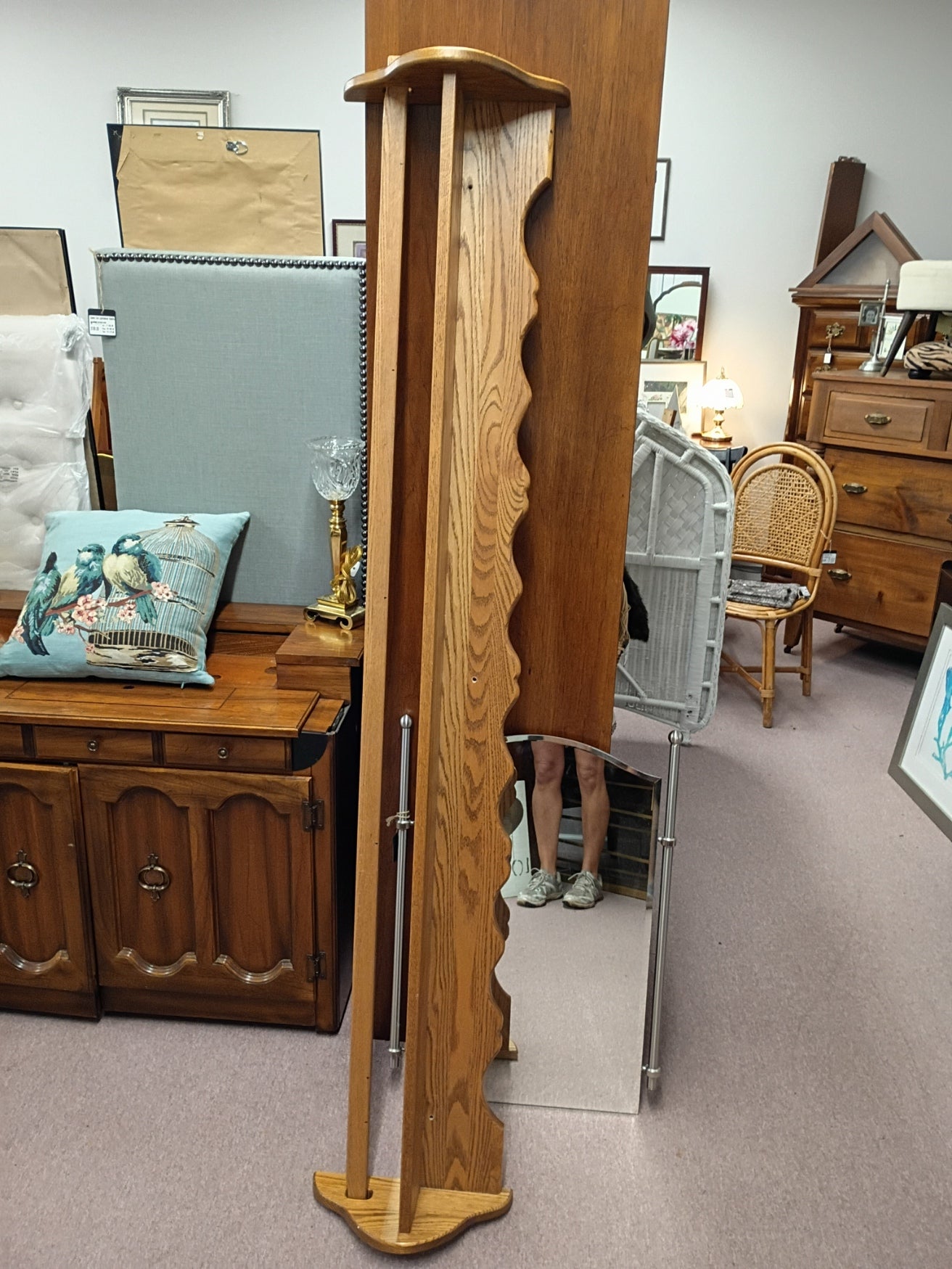 6' Long Quilt Display Shelf
