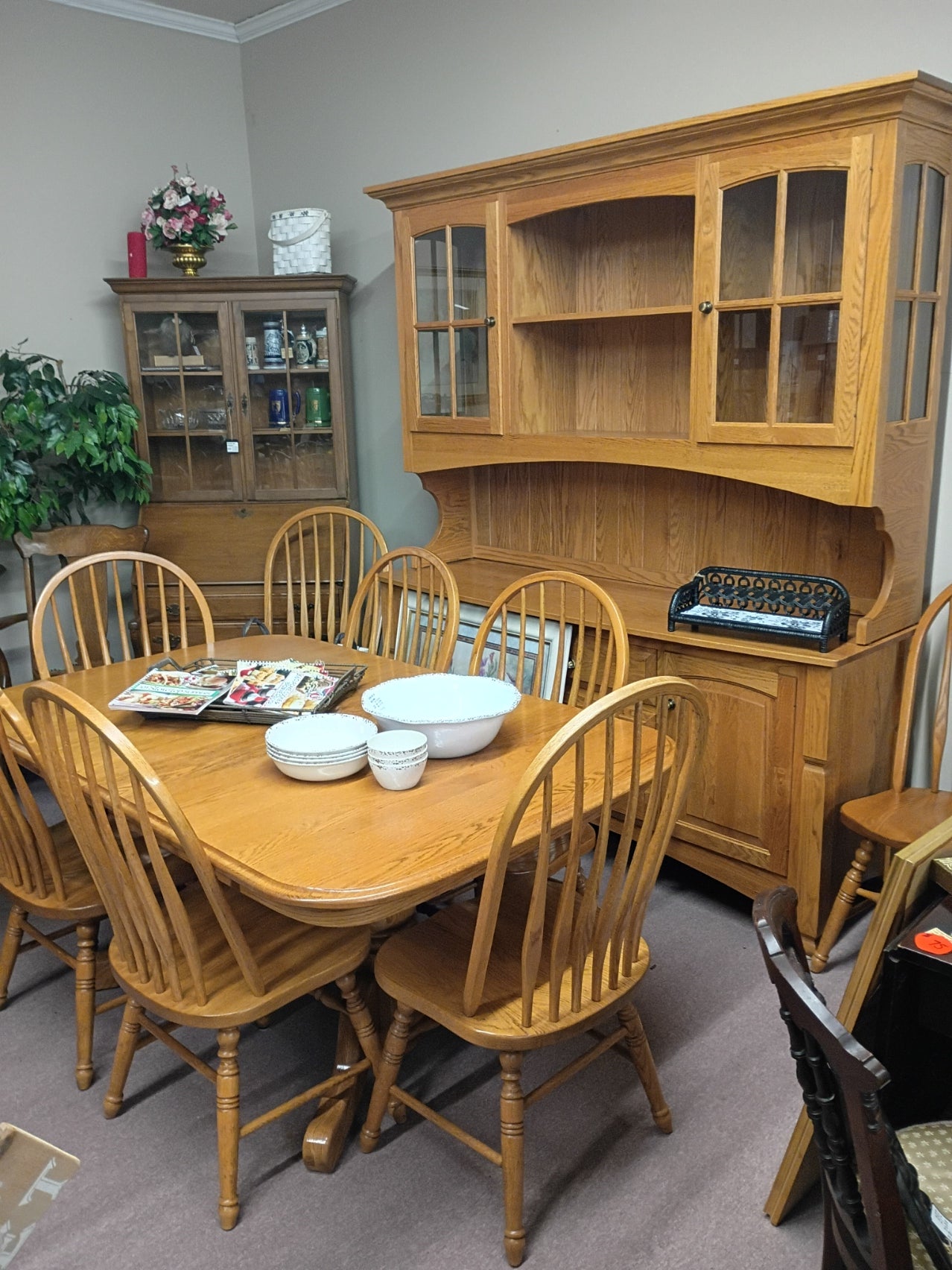 Oak Dining Room Set
