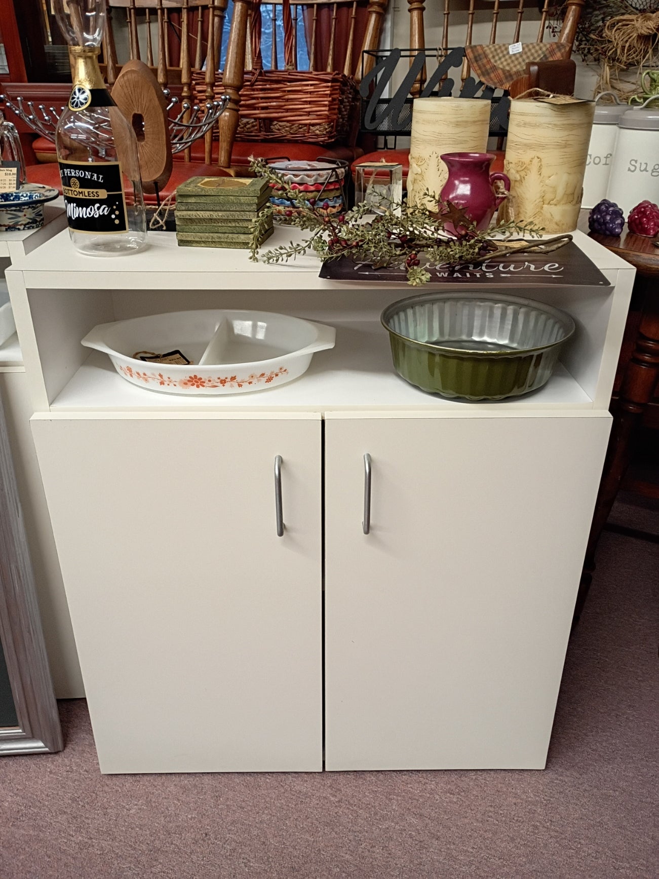 White Laminate Cabinet