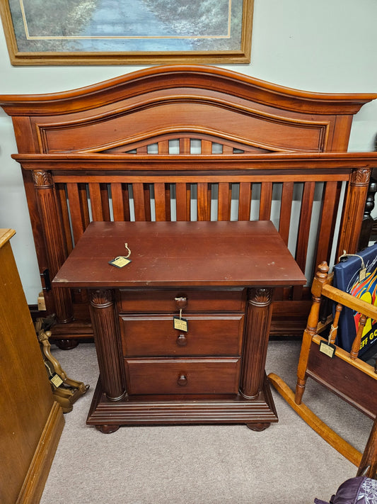 Full Size Bed w/ Matching Nightstand