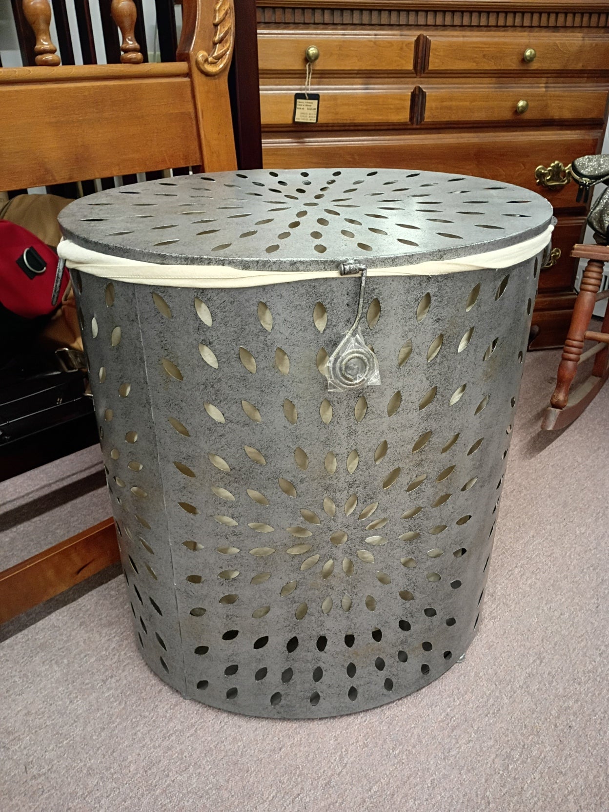 Metal, Farmhouse Hamper
