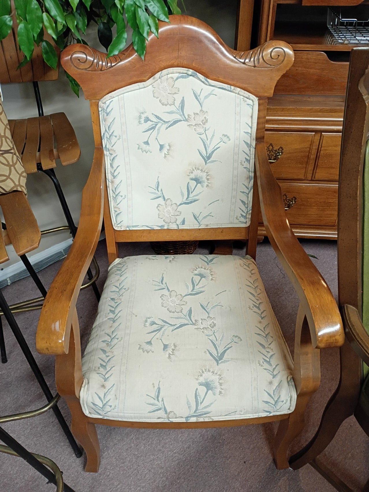 Wooden Arm Chair