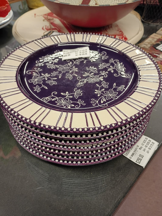 Set of 7 Temptations Plates