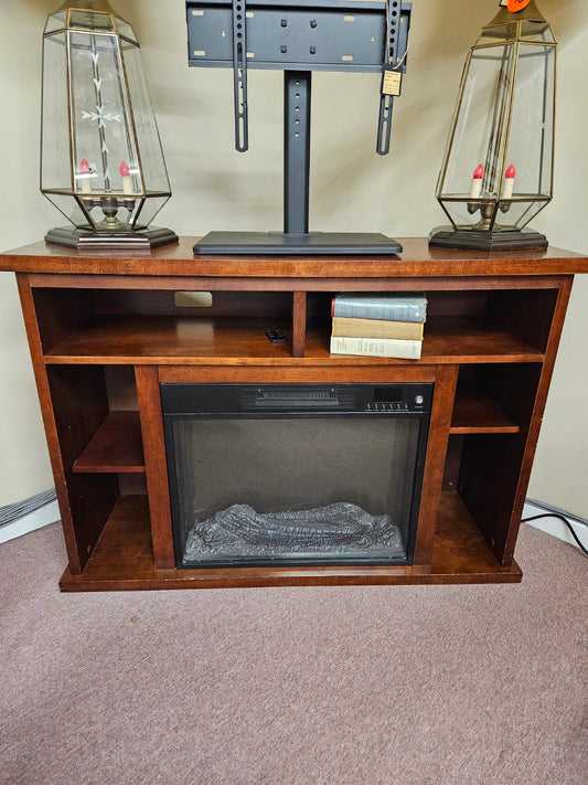 TV Stand w/ Electric Fireplace