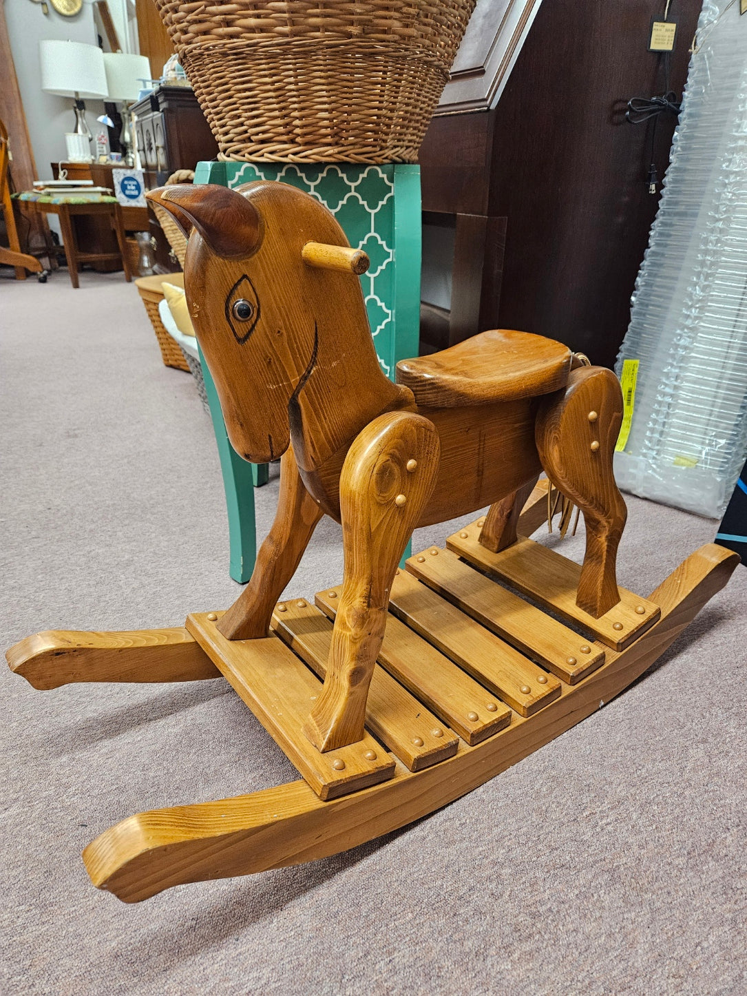 Wooden Rocking Horse