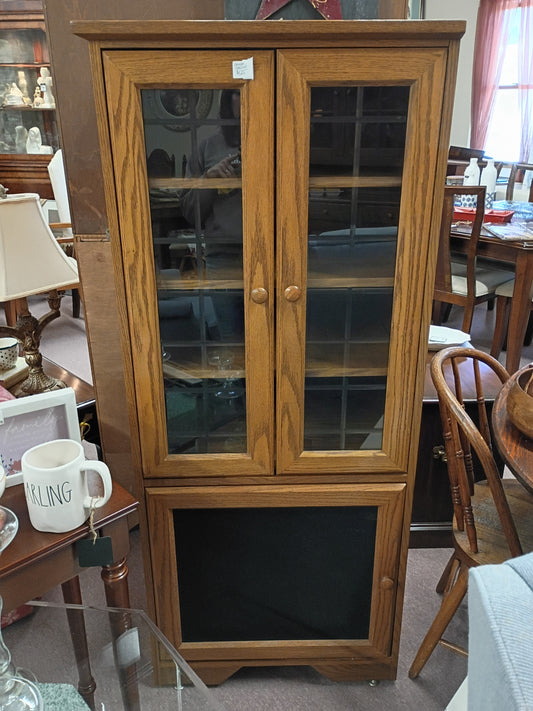 Oak Storage Cabinet