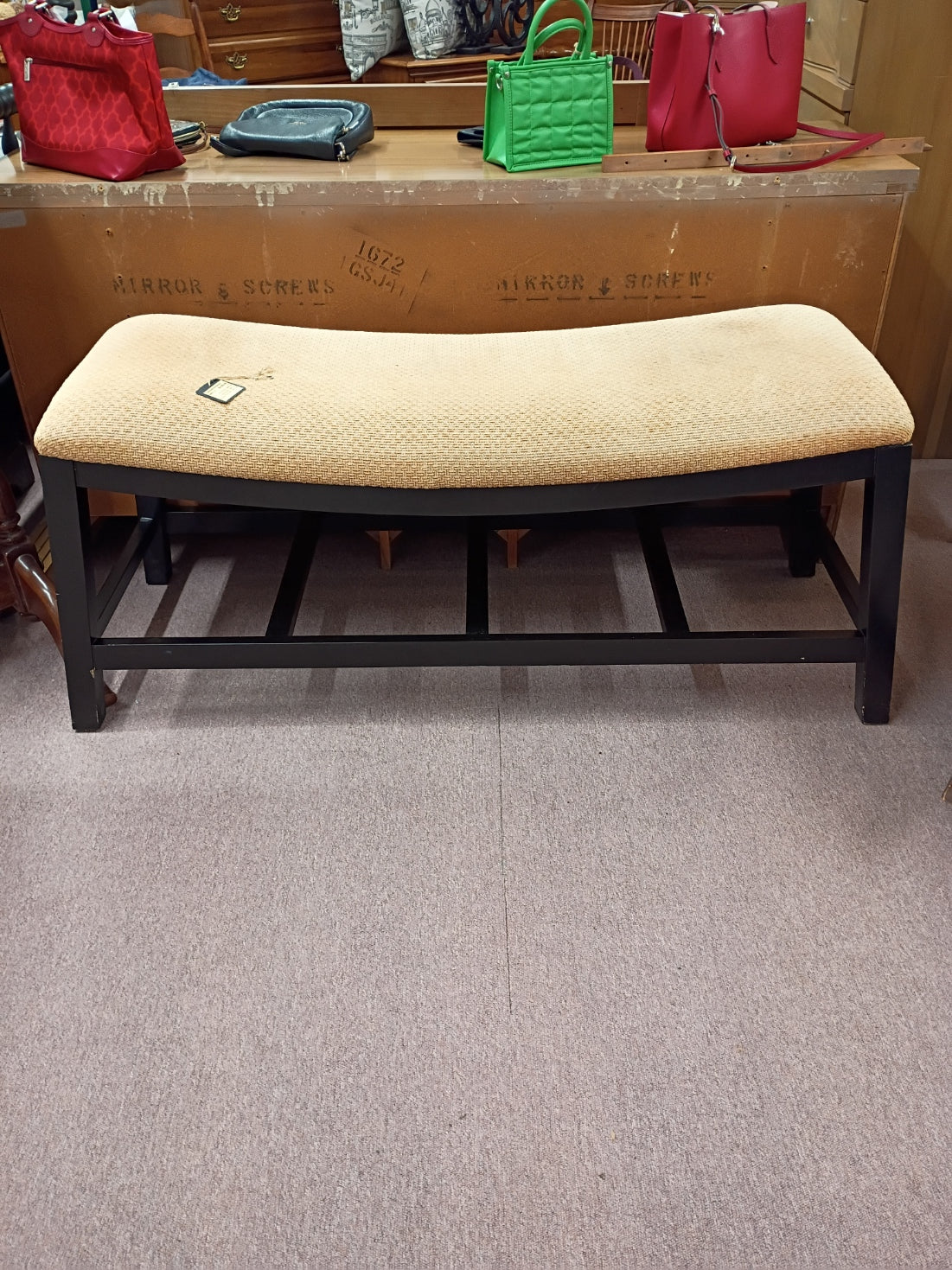 Bench w/ Upholstered Seat