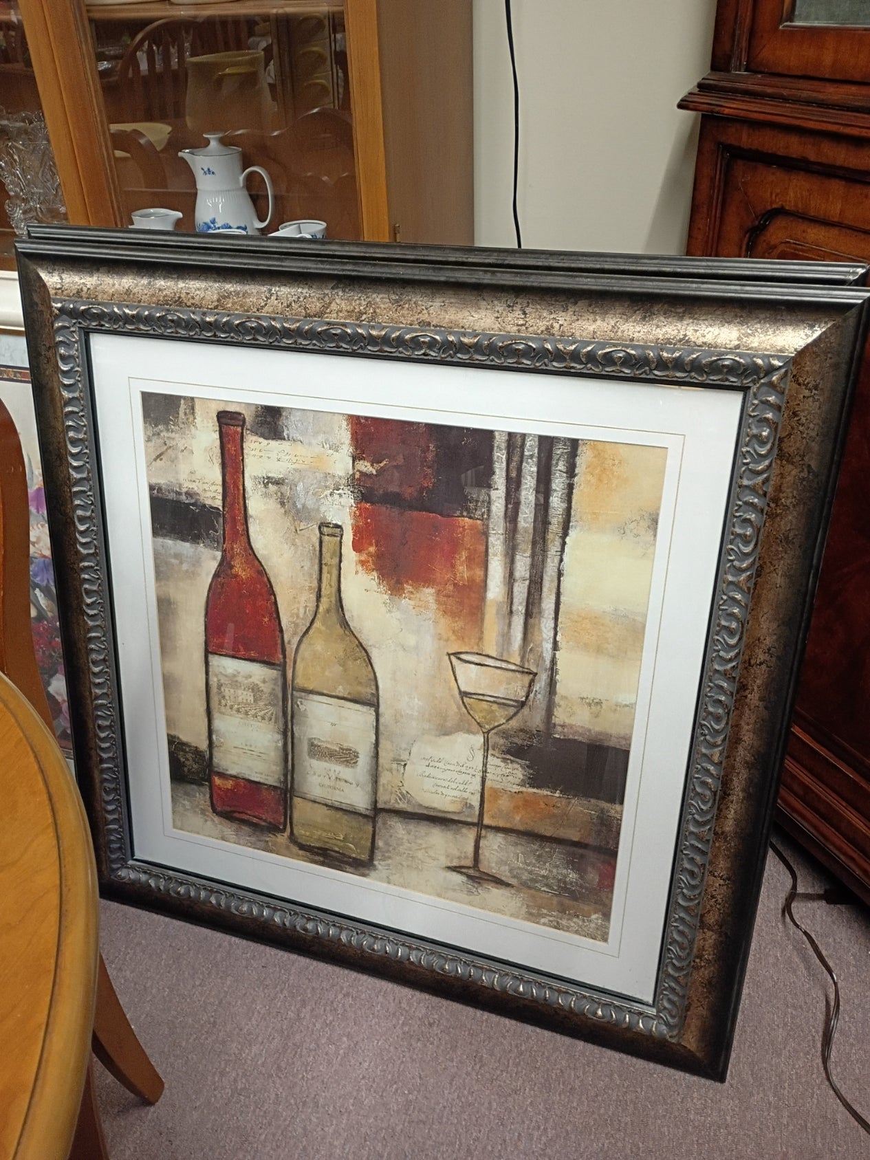 Large Wine Print