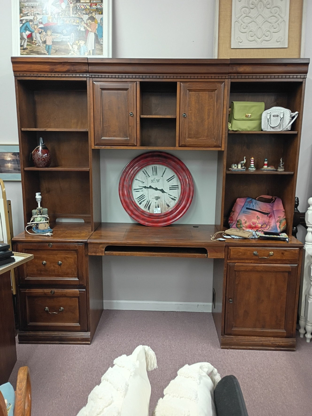 Wall Unit Desk