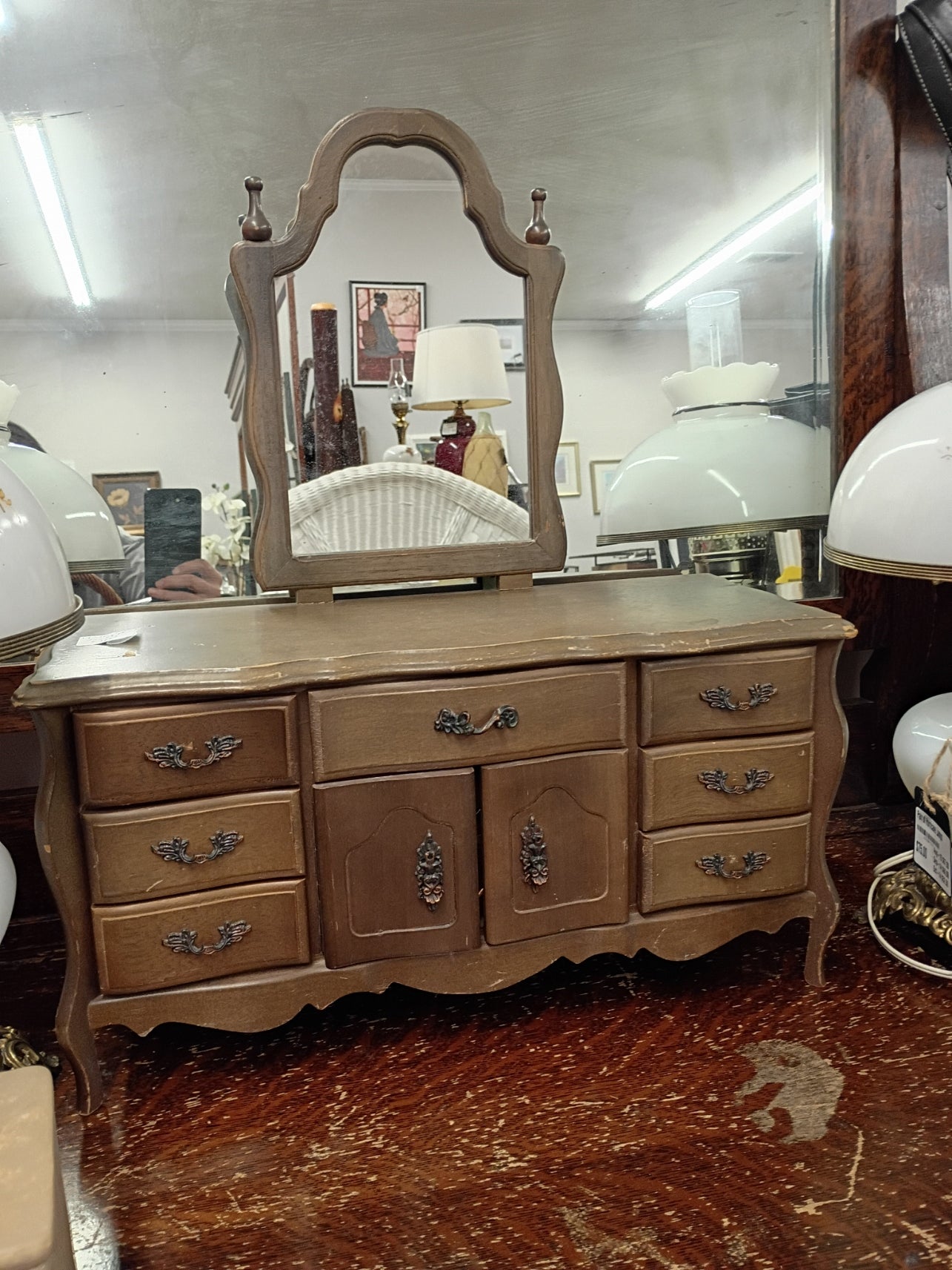 Dresser Top Jewelry Box
