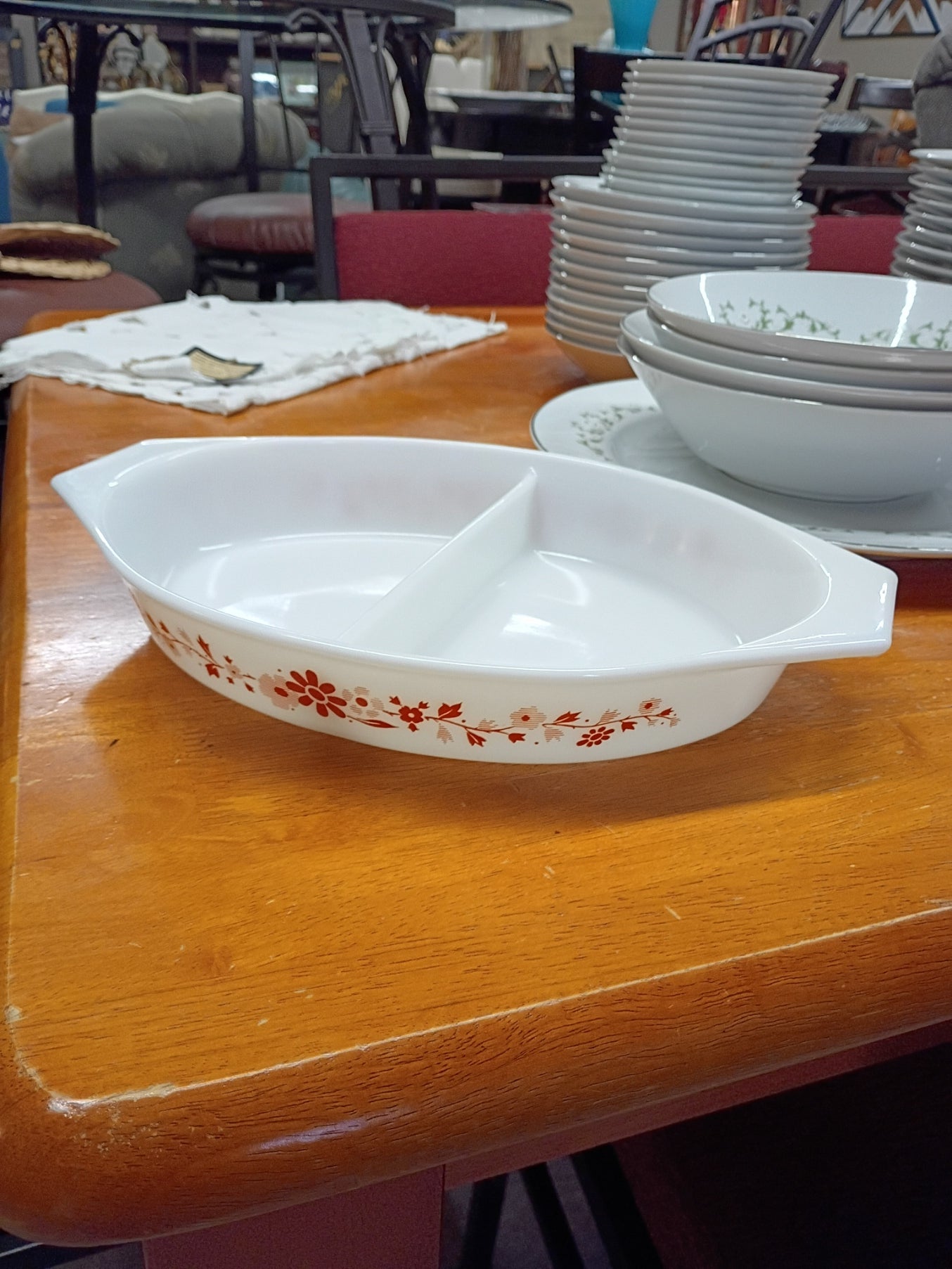 Vintage Divided Dish
