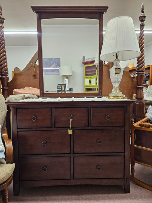 Double Dresser w/ Mirror