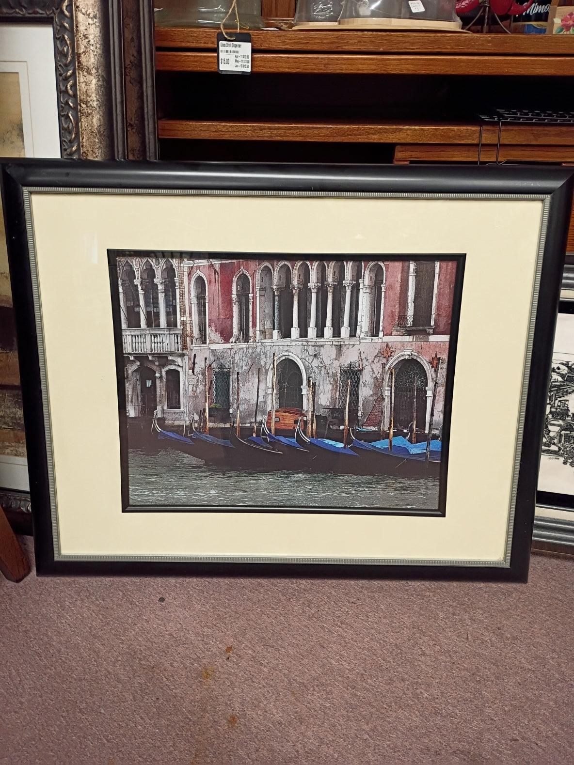 "Venice Gondolas" Print