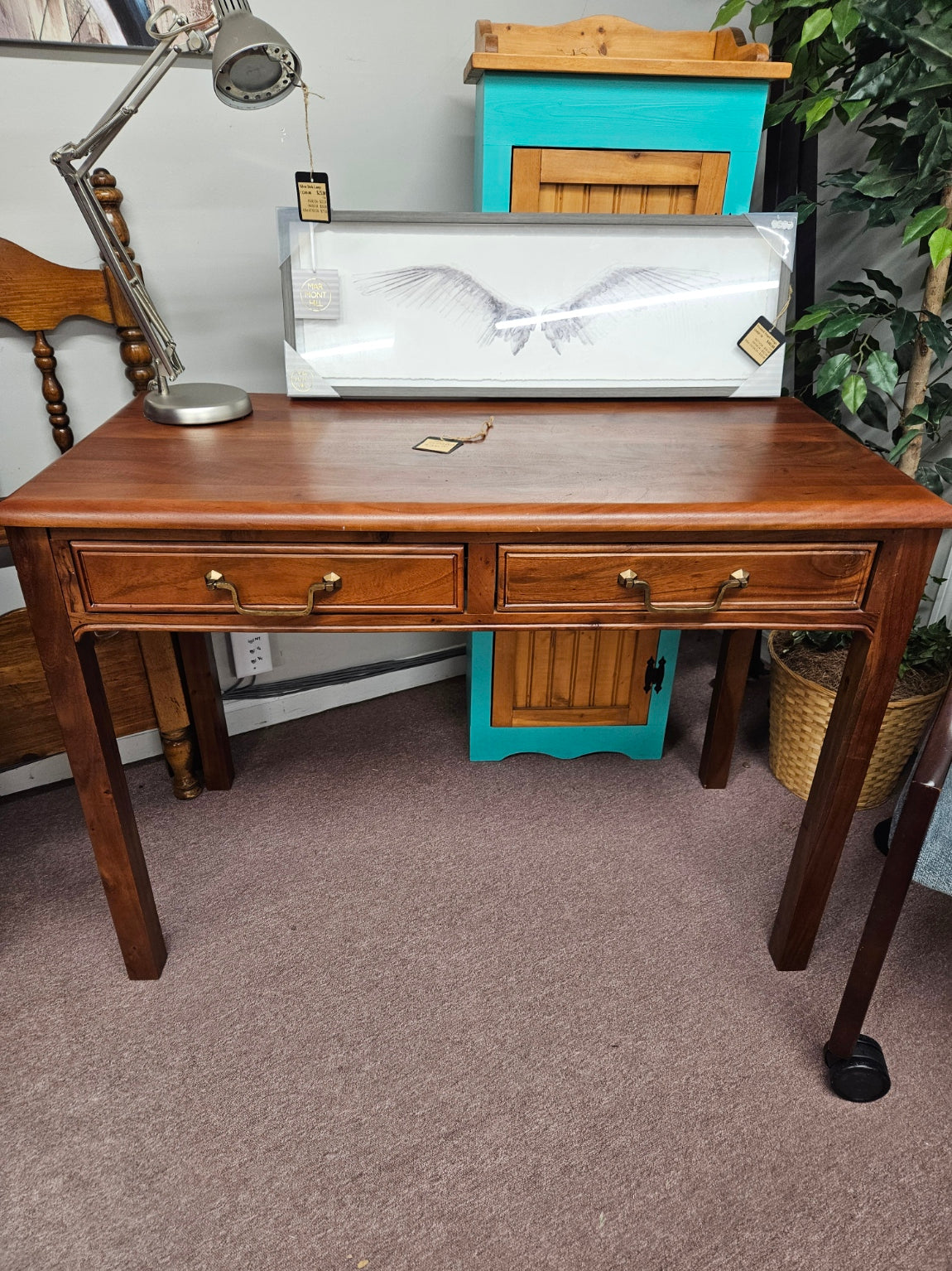 Walnut Desk/Vanity