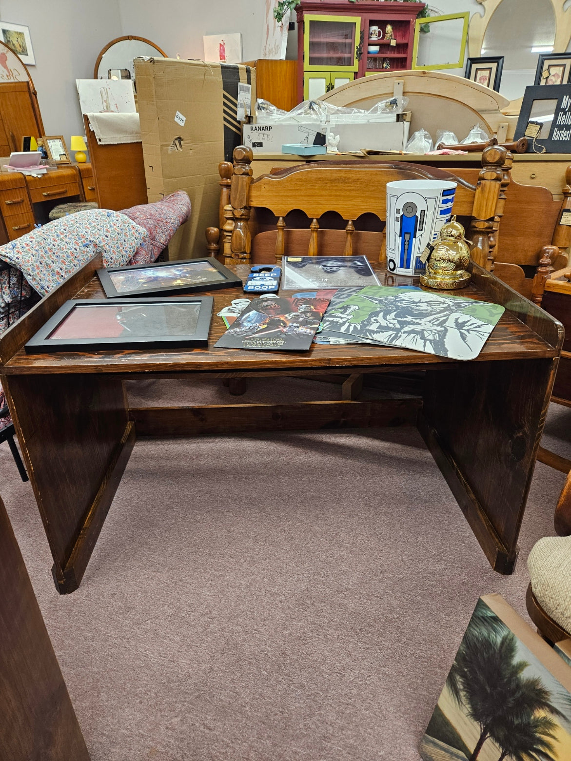 Plywood Desk