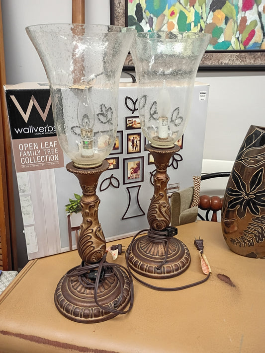 Pair of Candelabra Lamps