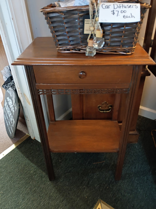 Wooden Telephone Stand