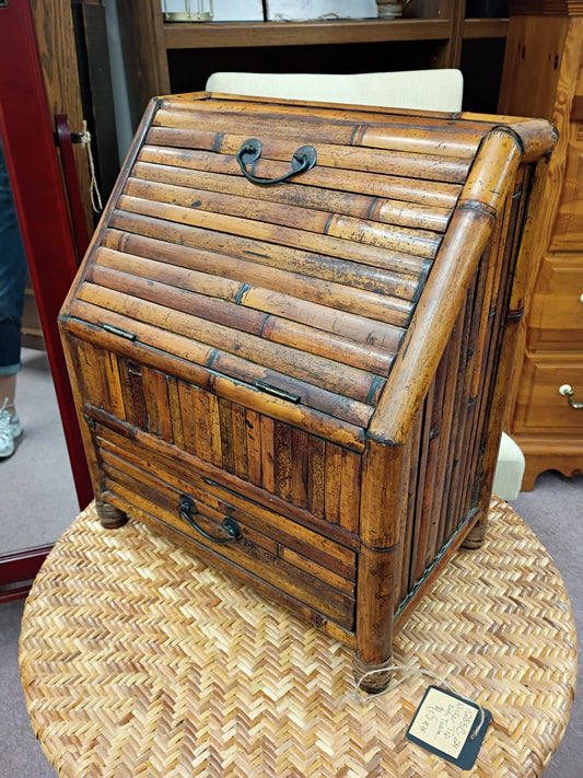 Bamboo Storage Box w/ Drawer