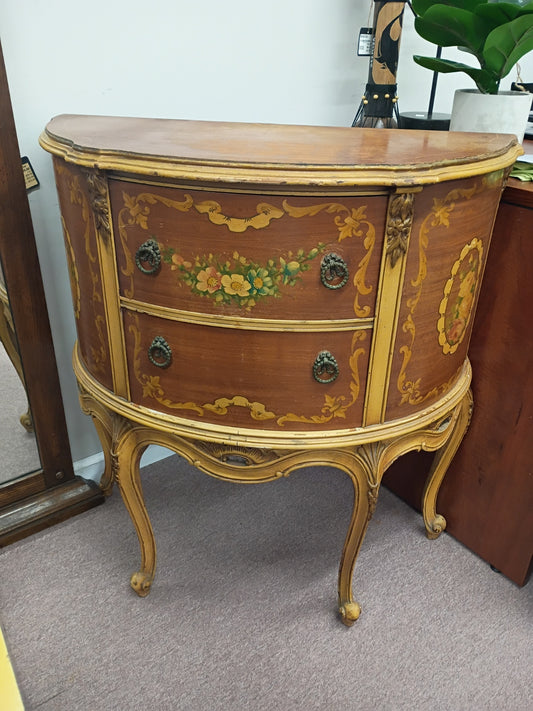 Demilune Accent Cabinet