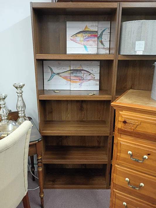Laminate Bookshelf w/ Adjustable Shelves