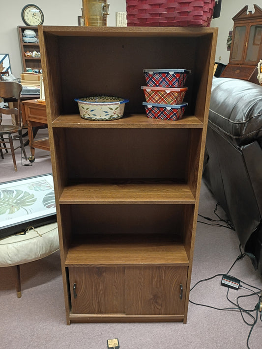 Laminate Bookcase w/ Doors