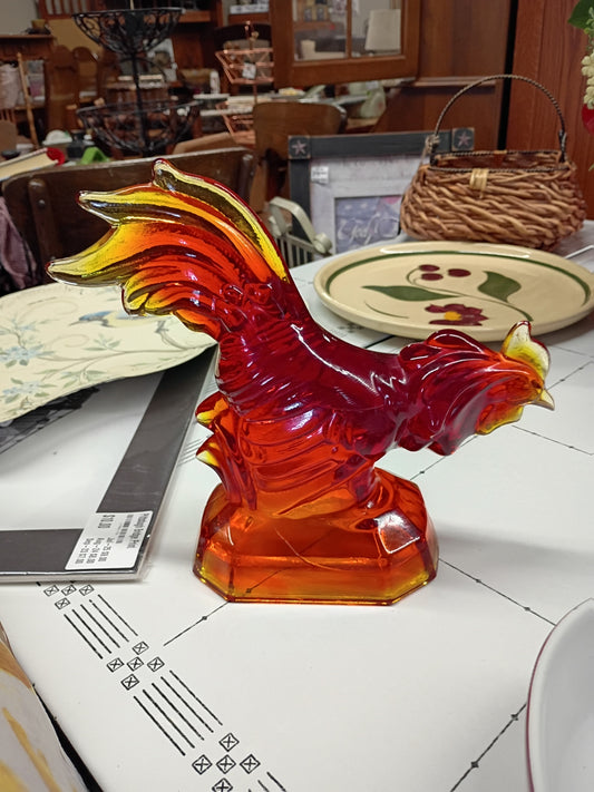 Glass Rooster
