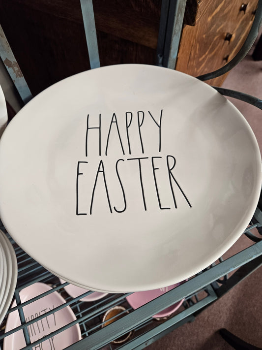 Set of 4 Happy Easter Plates