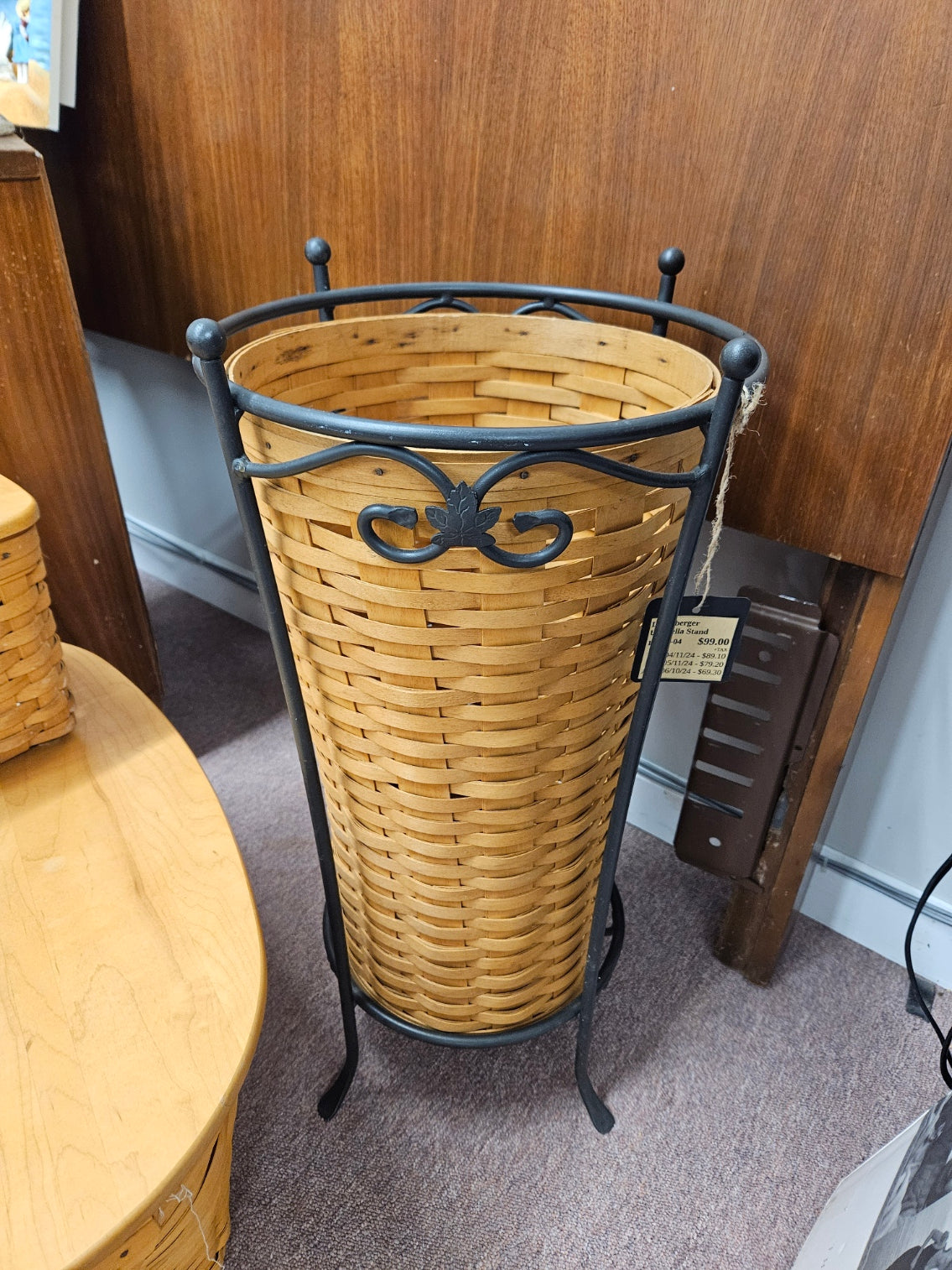 Longaberger Umbrella Stand