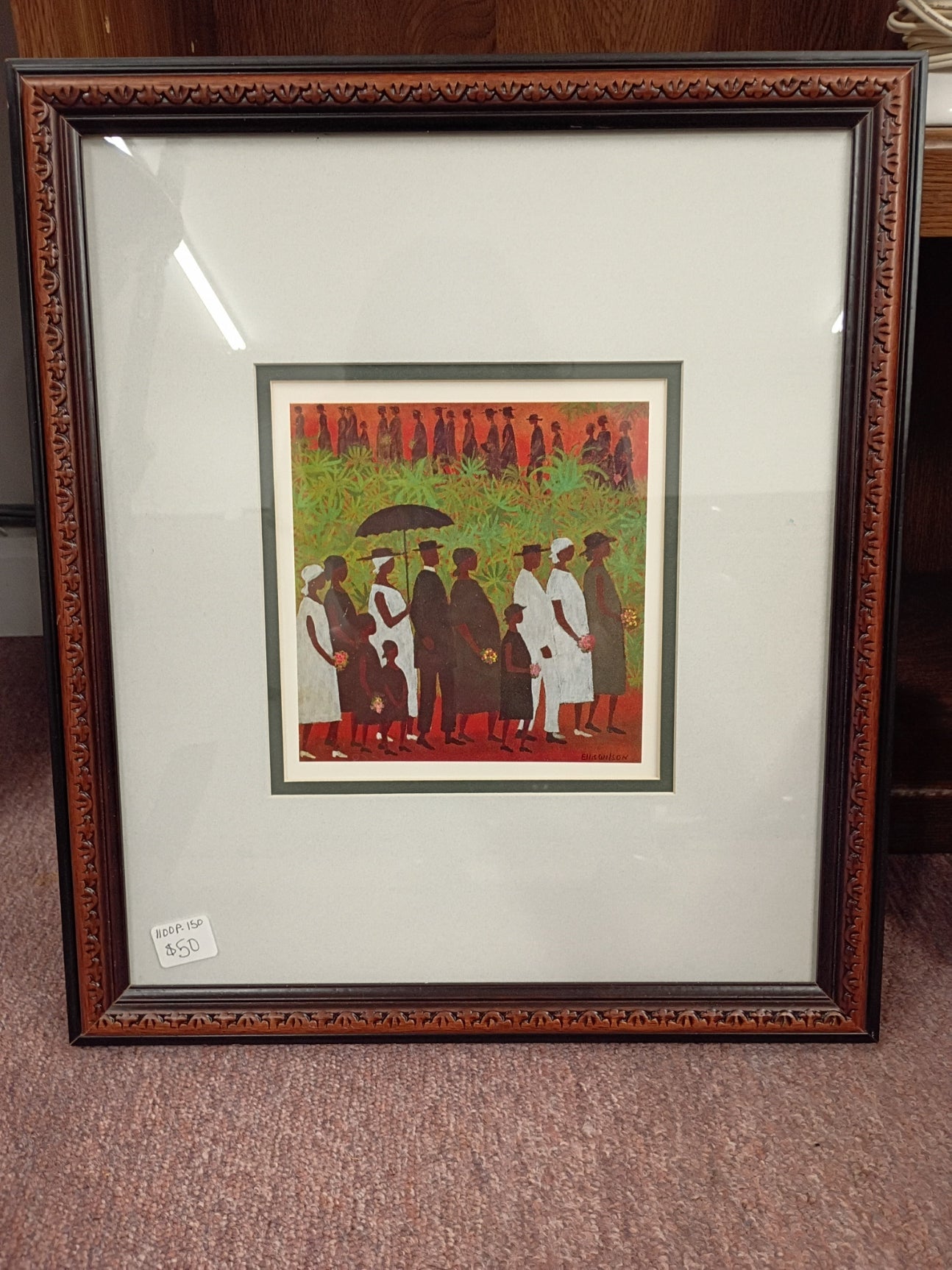 "Funeral Procession" by Ellis Wilson