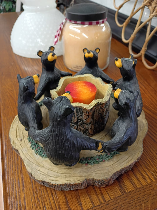 Bear Candle Holder