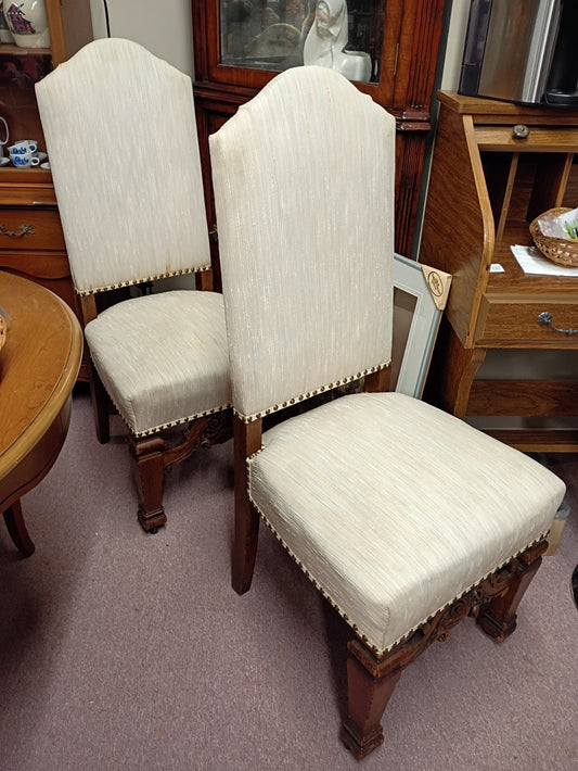 Pair of Upholstered Accent Chairs