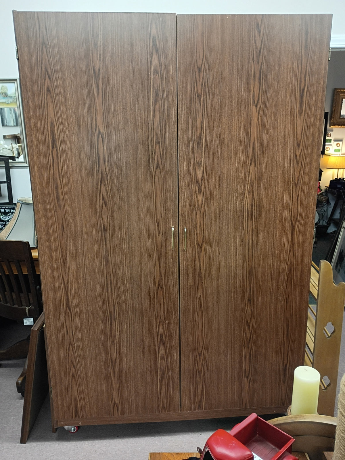Large, Laminate Storage Cabinet