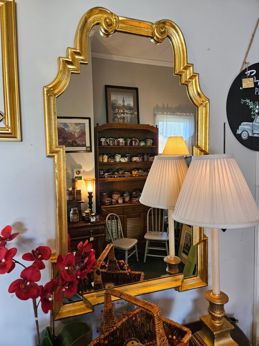 Vintage Italian Gold Mirror