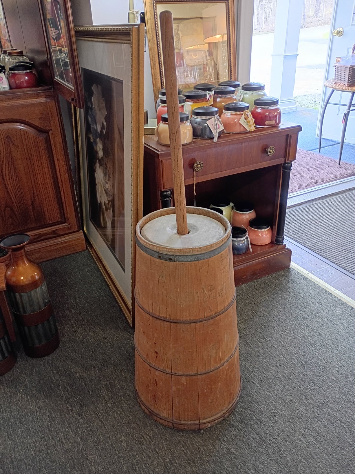 Antique Butter Churn