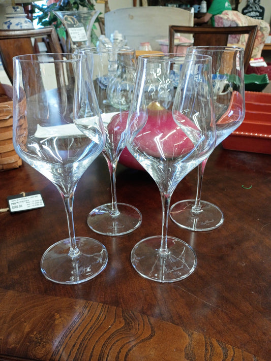 Set of 4 Luigi Bormioli Glasses