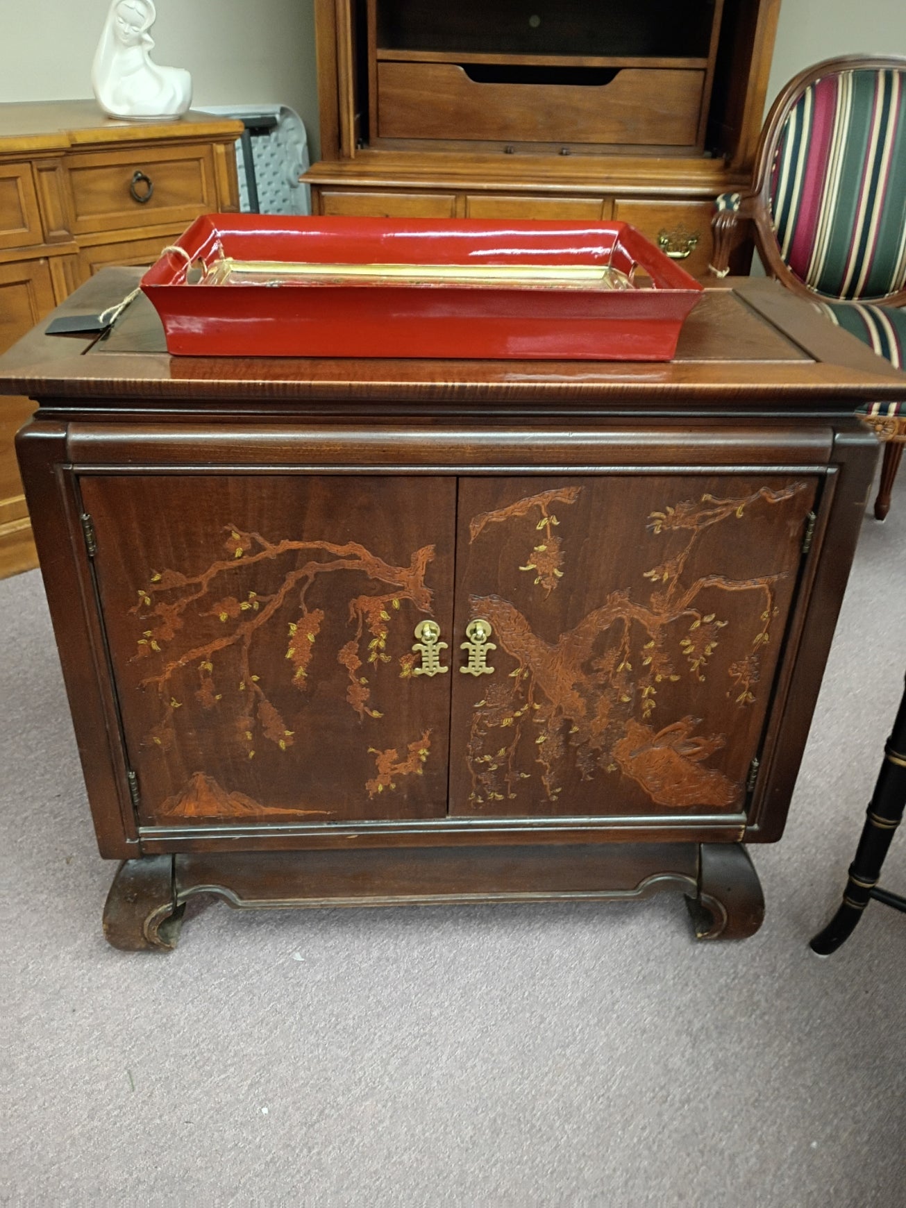Broyhill, Walnut Cabinet