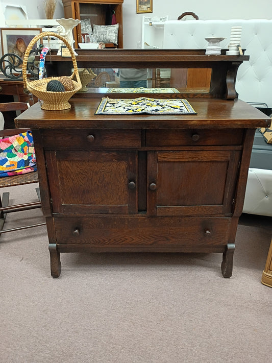 Buffet w/ Mirrored Back
