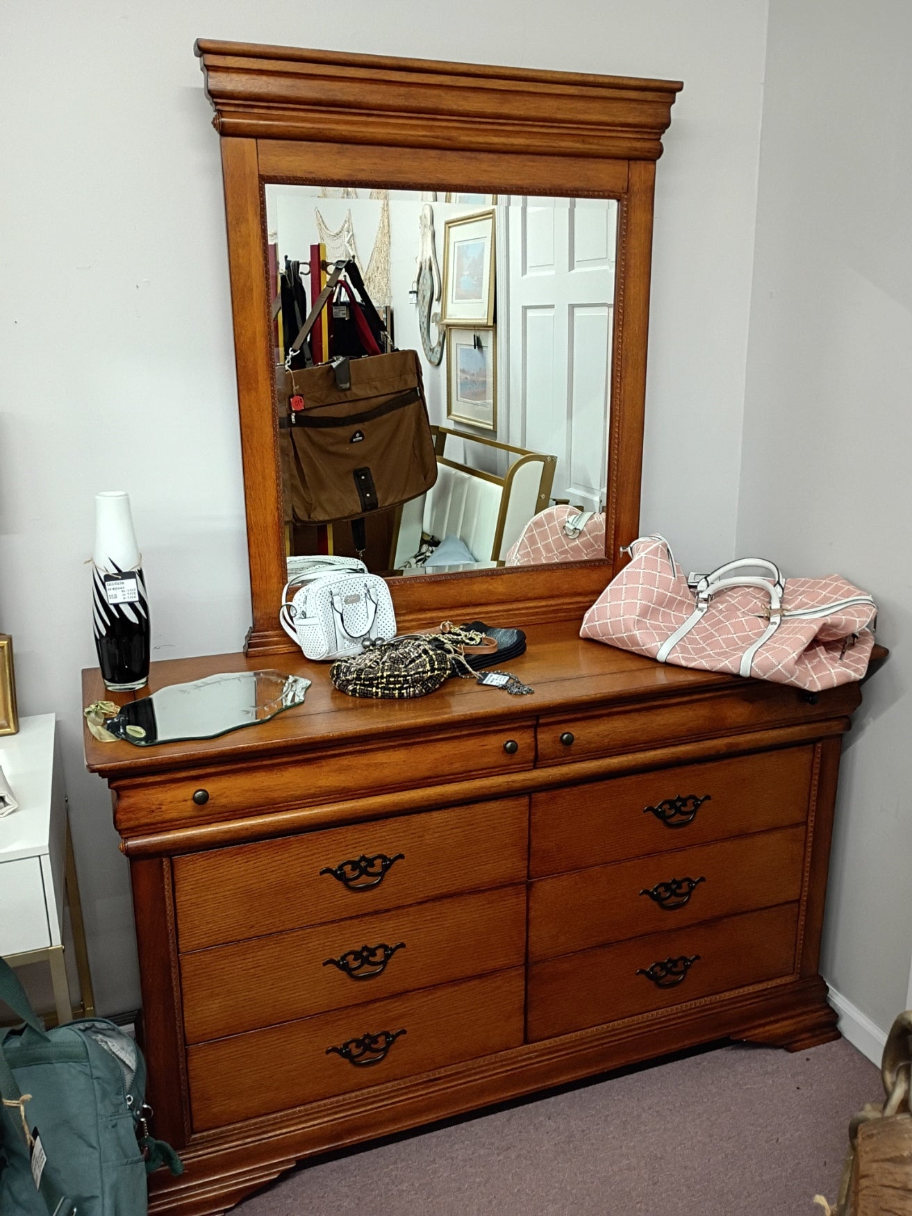 Double Dresser w/ Mirror