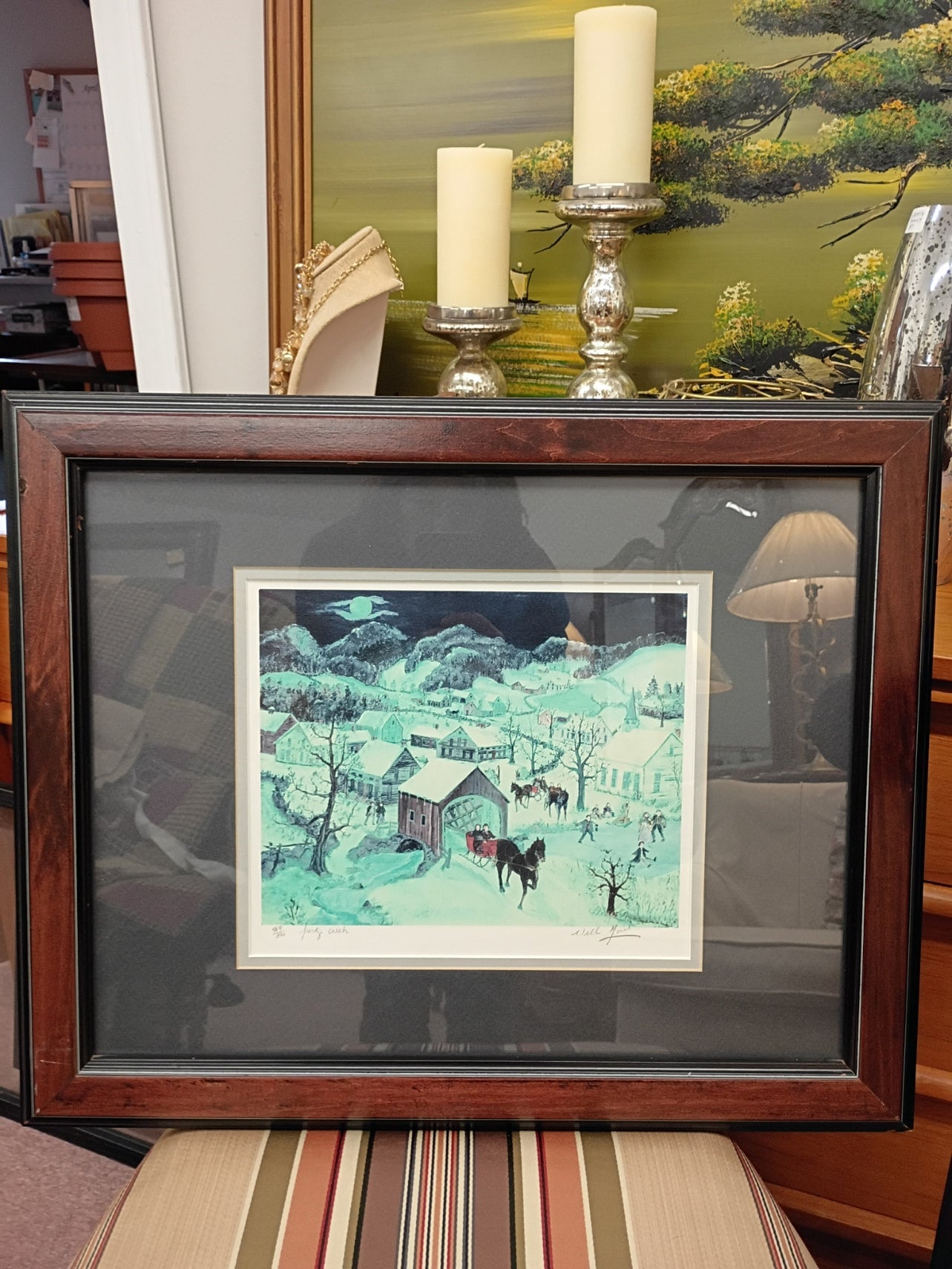 Signed/Numbered Winter Scene