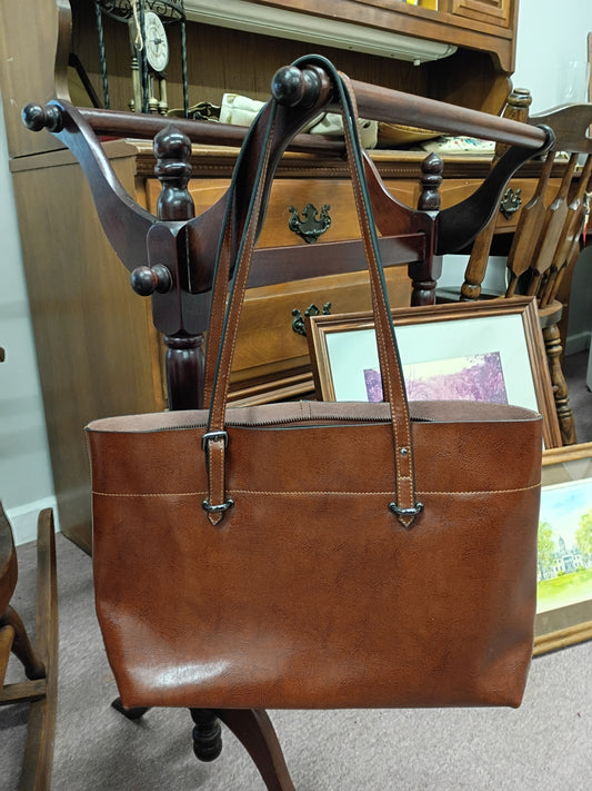 SZone, Brown Leather Bag