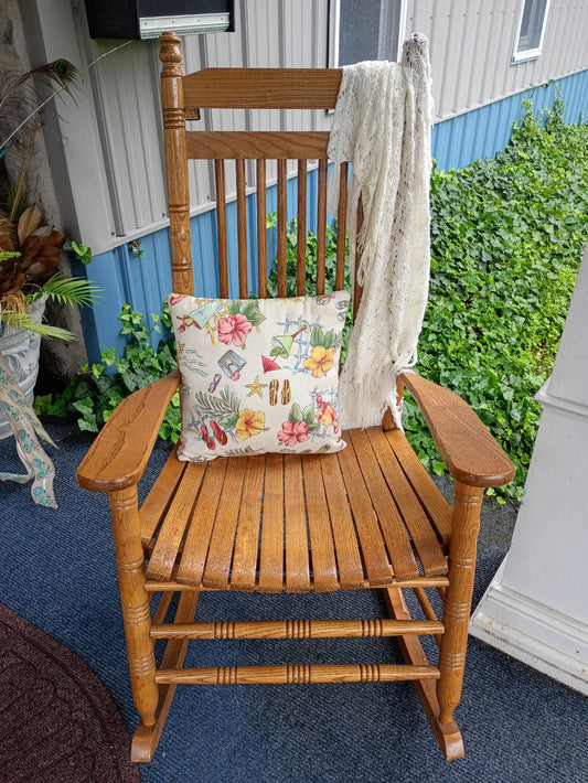 Oak Porch Rocker