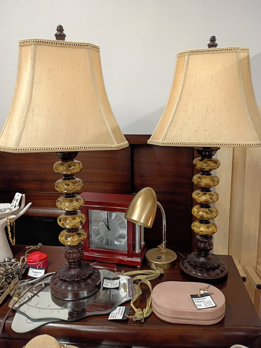 Pair of Bubble Lamps